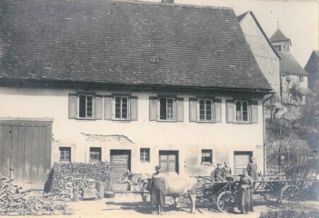 Das alte Haus Kronbach in der Liebesdorfer Straße, jetzt Familie Armin Schnecke