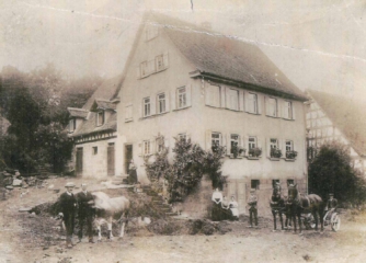 Das alte Haus Schumann an der Dörrsteige