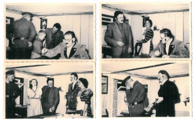 Theaterspiel bei einer Winterfeier des Gesangsverein Eintracht Michelbach